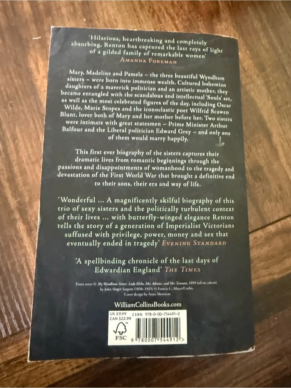 Those Wild Wyndhams by Claudia Renton - Green & Cream Cover